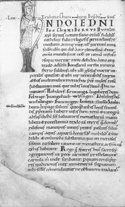 The First Mention of the Place Stangenbach, Now Part of the Municipality of Wüstenrot, in a Document from 779, Reproduced in a Copy in the Codex Eberhardi from the 12th Century by Eberhard Kieser